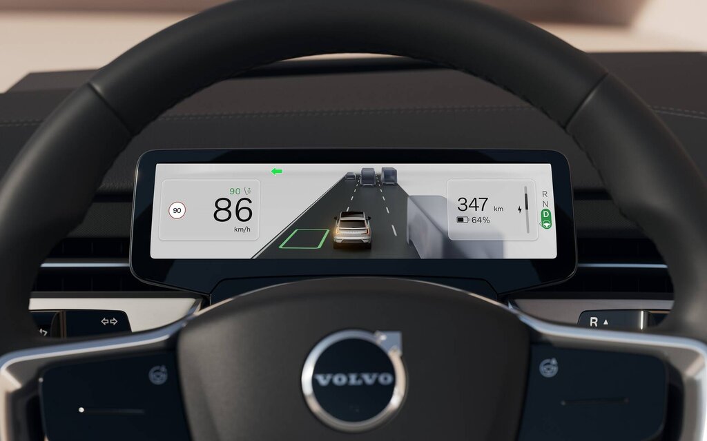 Le Volvo EX90 sera équipé de la cartographie Google HD Maps