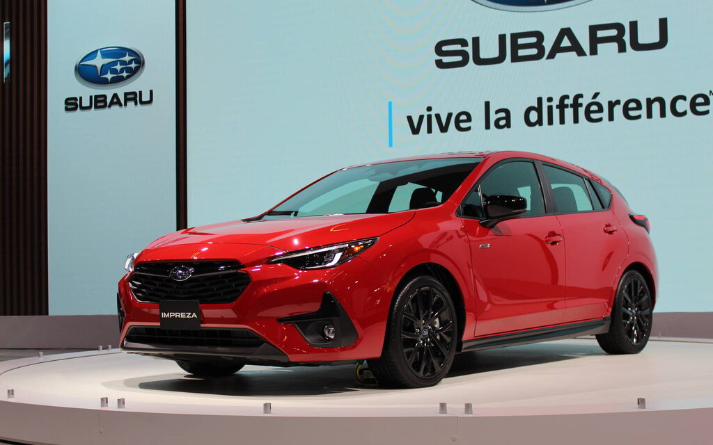Salon de l'auto de Montréal : l’Impreza 2024 fait son entrée chez Subaru
