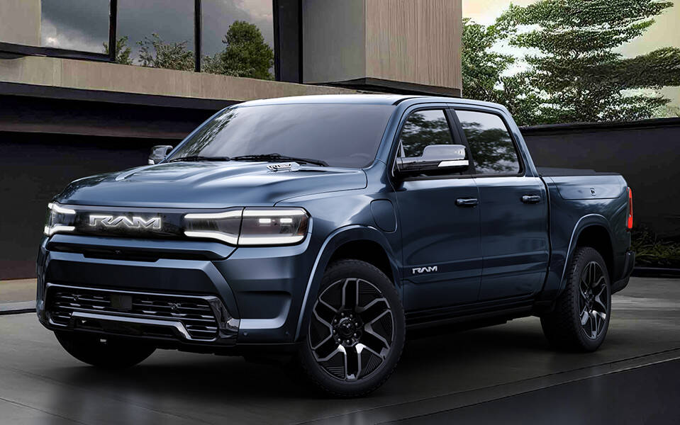 Ram 1500 electric truck concept details released ahead of reveal