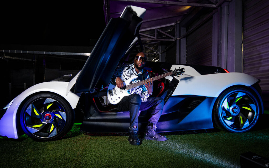 Musician Wyclef Jean Launches His Personal Electrical Supercar