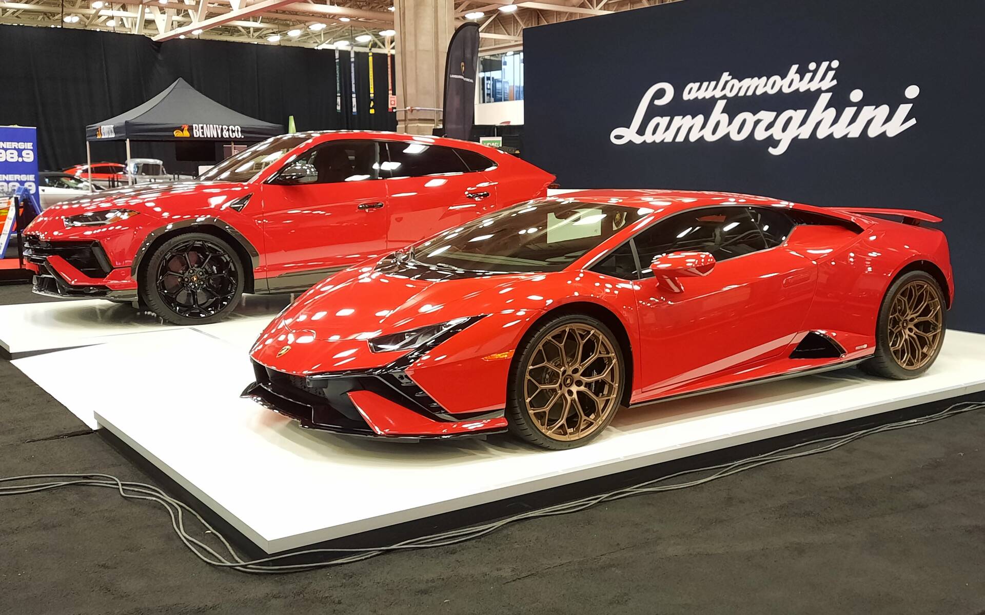 <p>Zone Lamborghini (Urus Performante et Huracan Tecnica)</p>