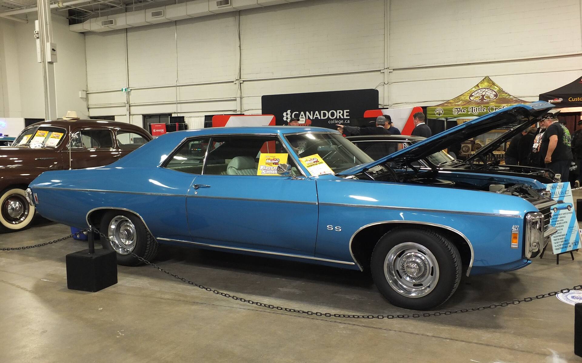<p>Chevrolet Impala SS 1969 avec V8 427 pc (7 litres)</p>