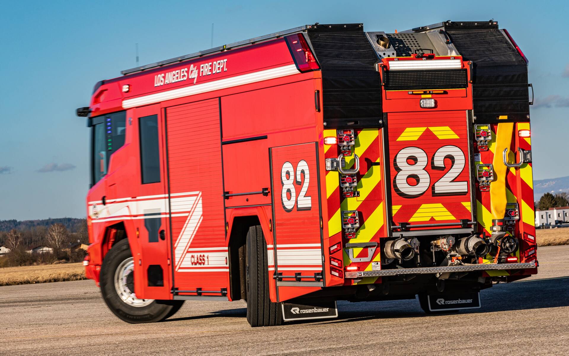 Un nouveau camion articulé pour les pompiers de Québec