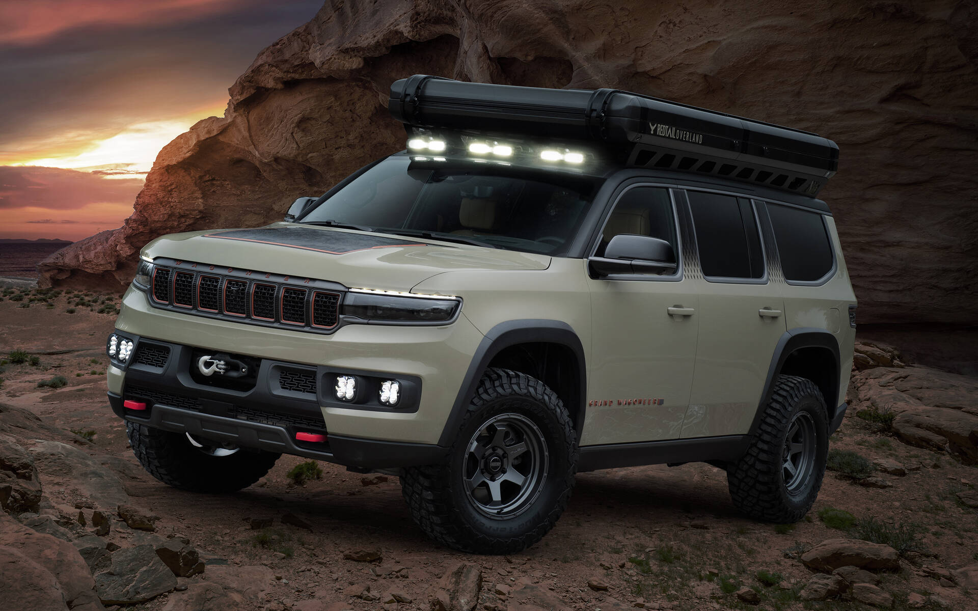 <p>Jeep Grand Wagoneer Overland Concept</p>