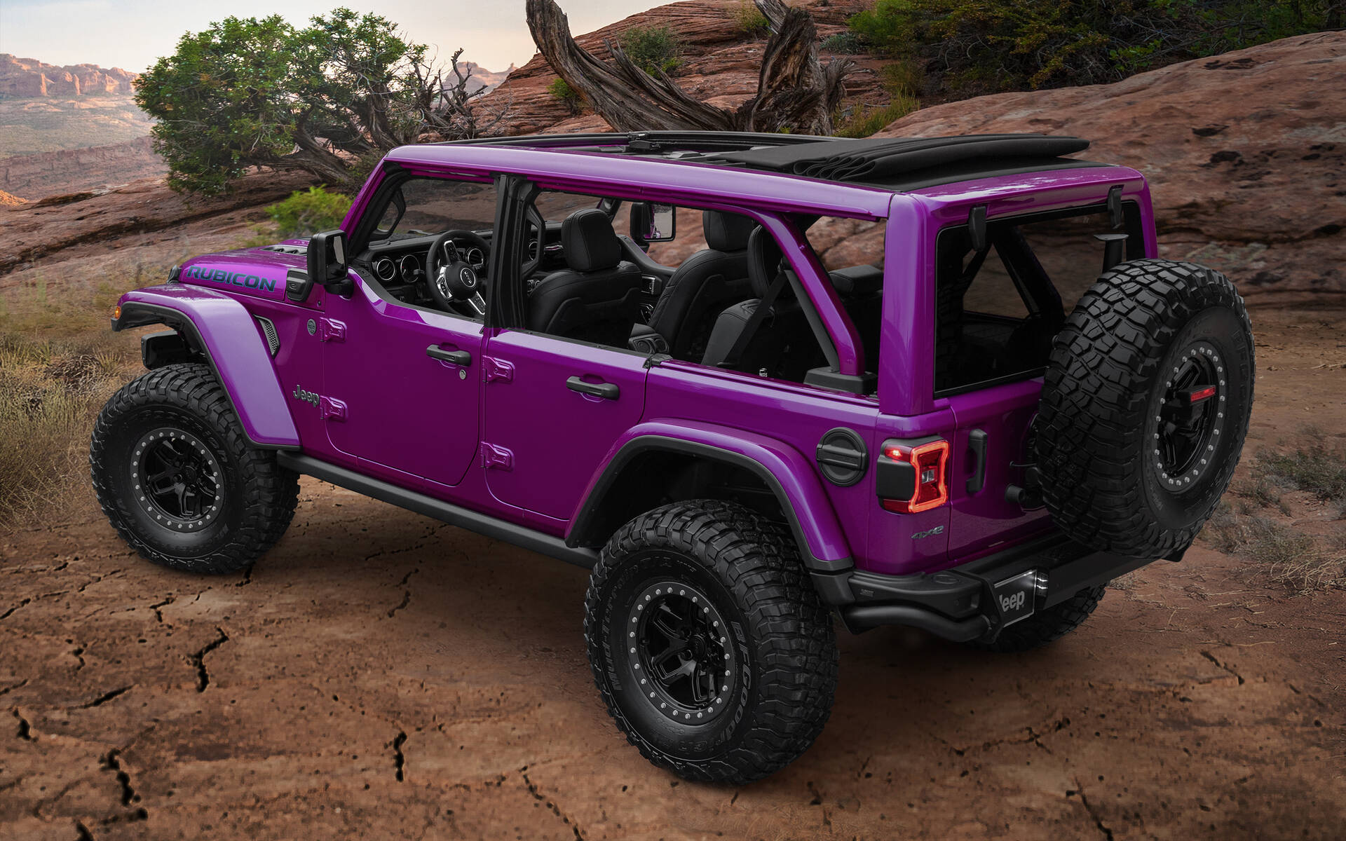 <p>Jeep Wrangler Rubicon 4Xe Concept</p>