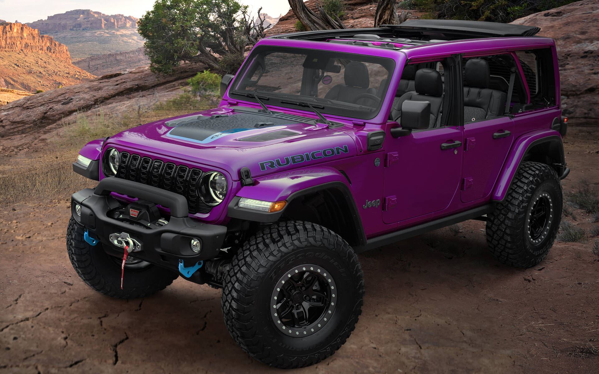 <p>Jeep Wrangler Rubicon 4Xe Concept</p>