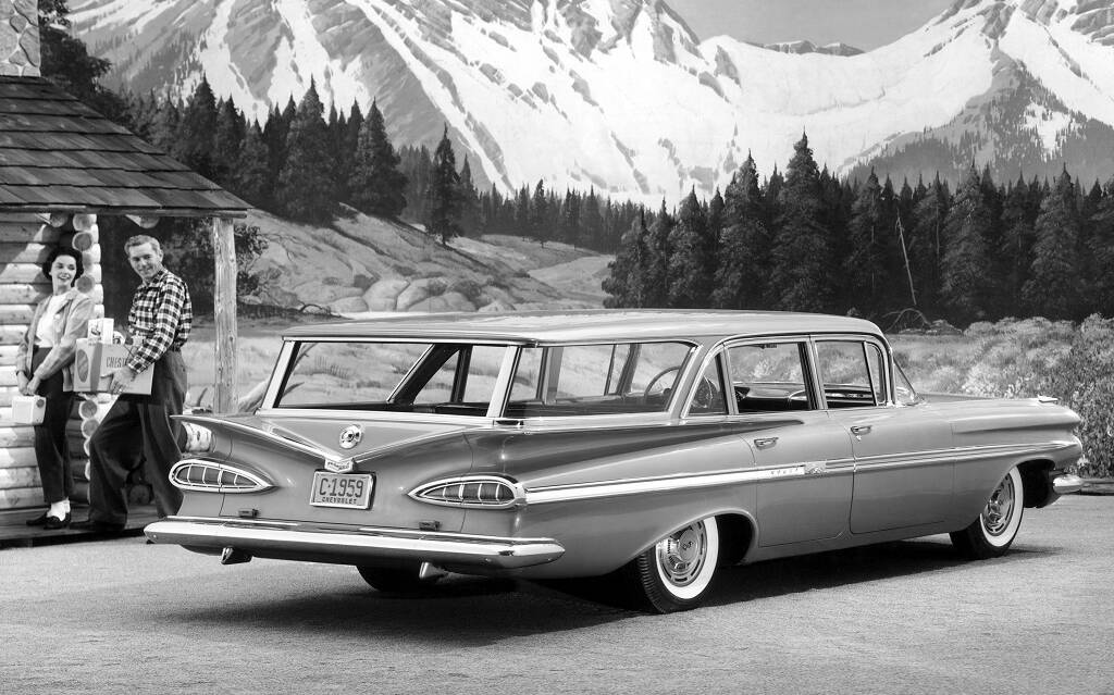 <p>Chevrolet Impala Nomad 1959</p>