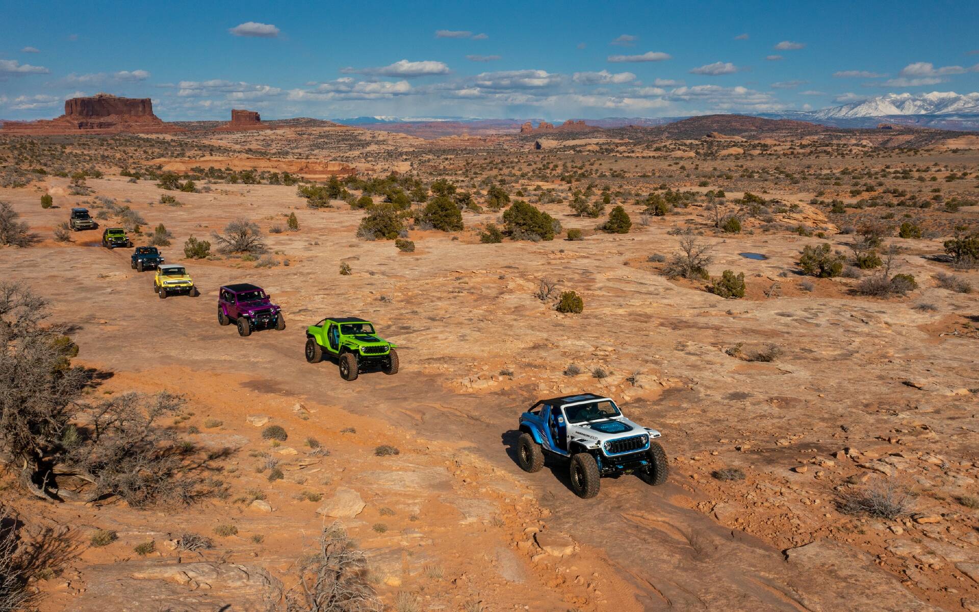 <p>Concepts Jeep au Jeep Easter Safari 2023 à Moab, Utah.</p>
