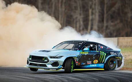 New 2024 Mustang Turned Into 1,300-Horsepower Formula Drift Car