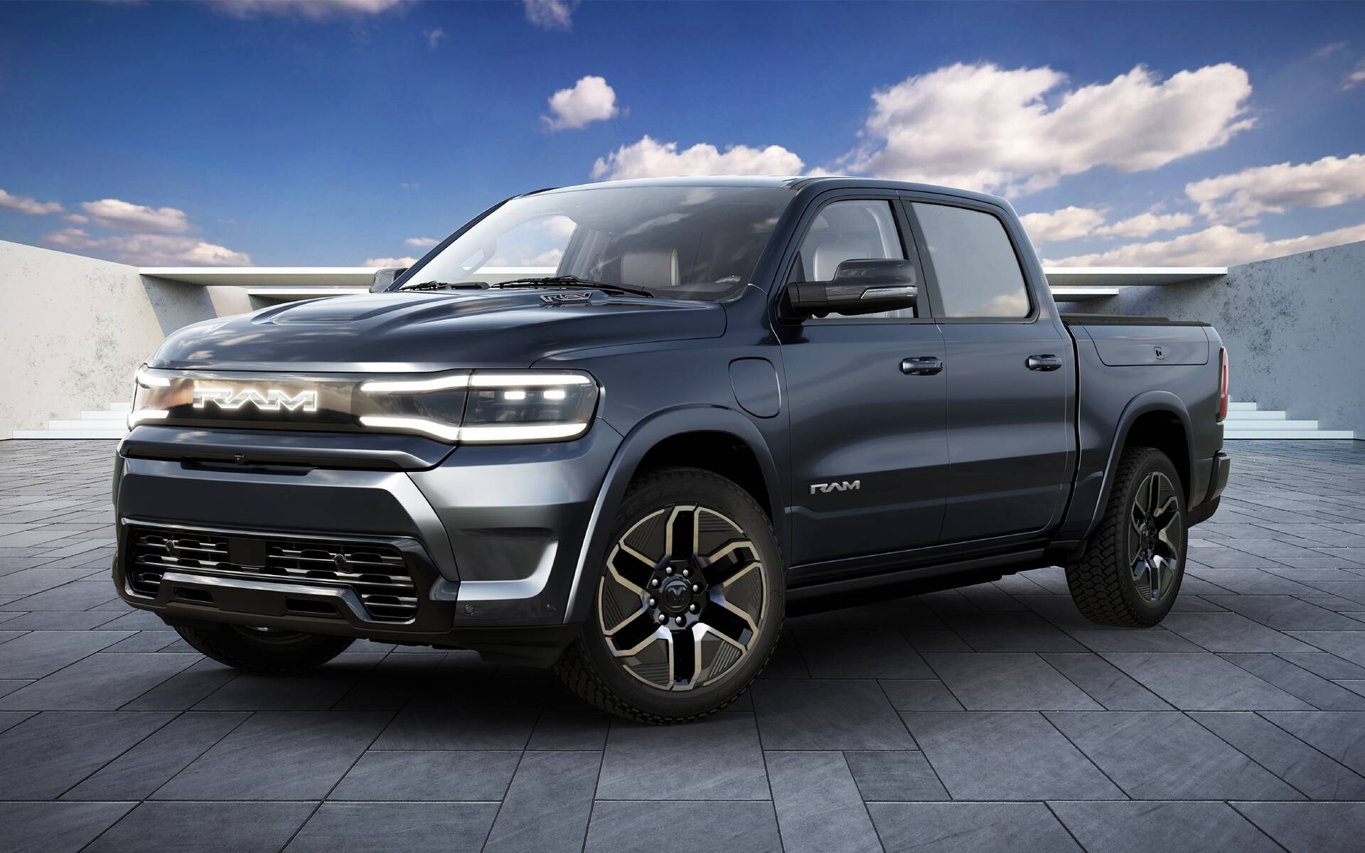 568393 Le Ram 1500 Rev 2025 Fait Ses Debuts Au Salon De L Auto De New York 