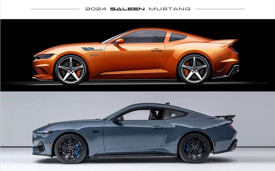  Saleen publica imagen y especificaciones del Saleen Mustang
