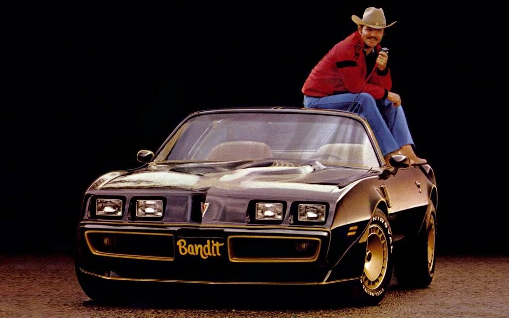 <p>Modèle 1981 avec le Bandit lui-même, Burt Reynolds.</p>