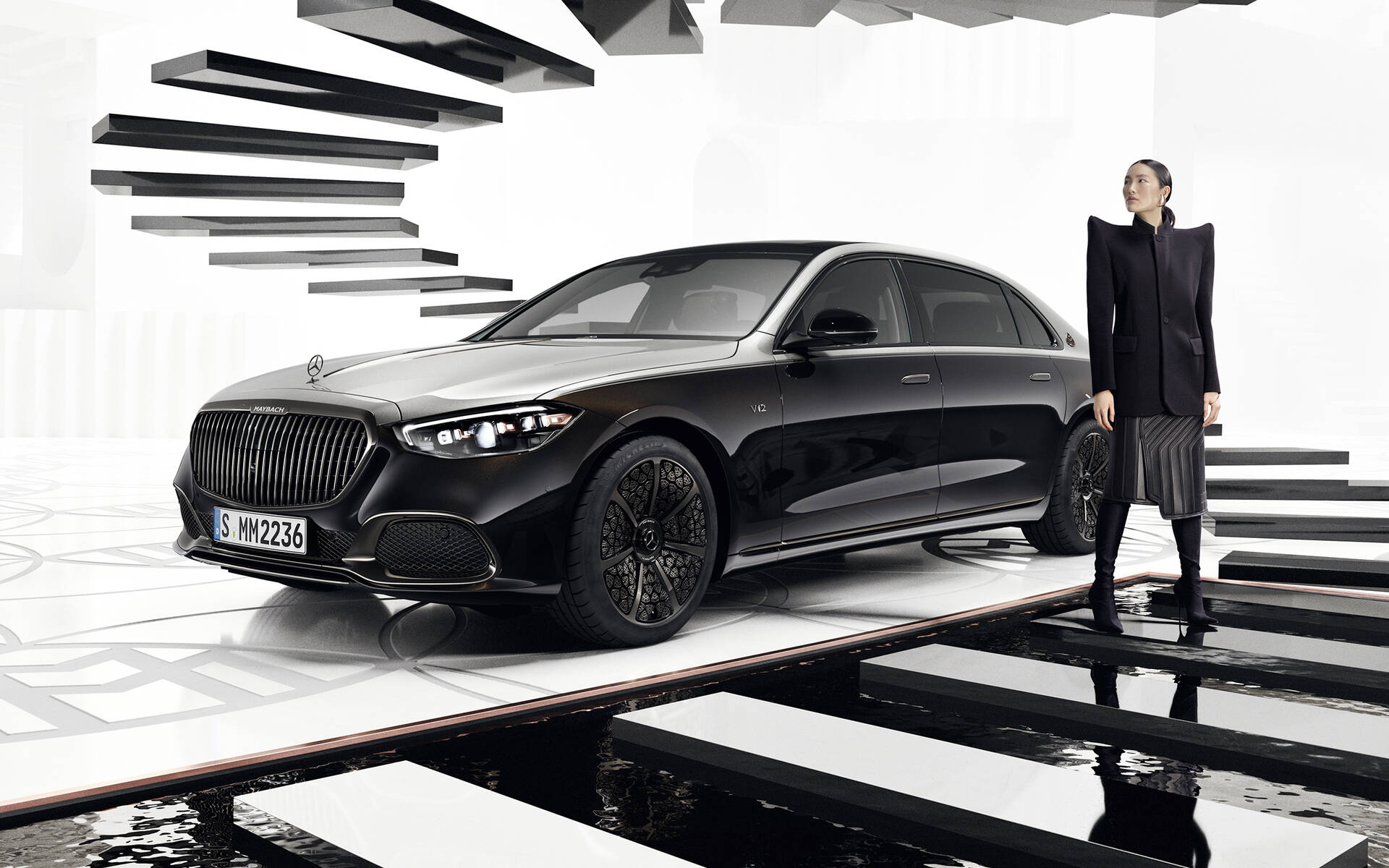 Mercedes-Maybach reveals collaboration with late fashion designer