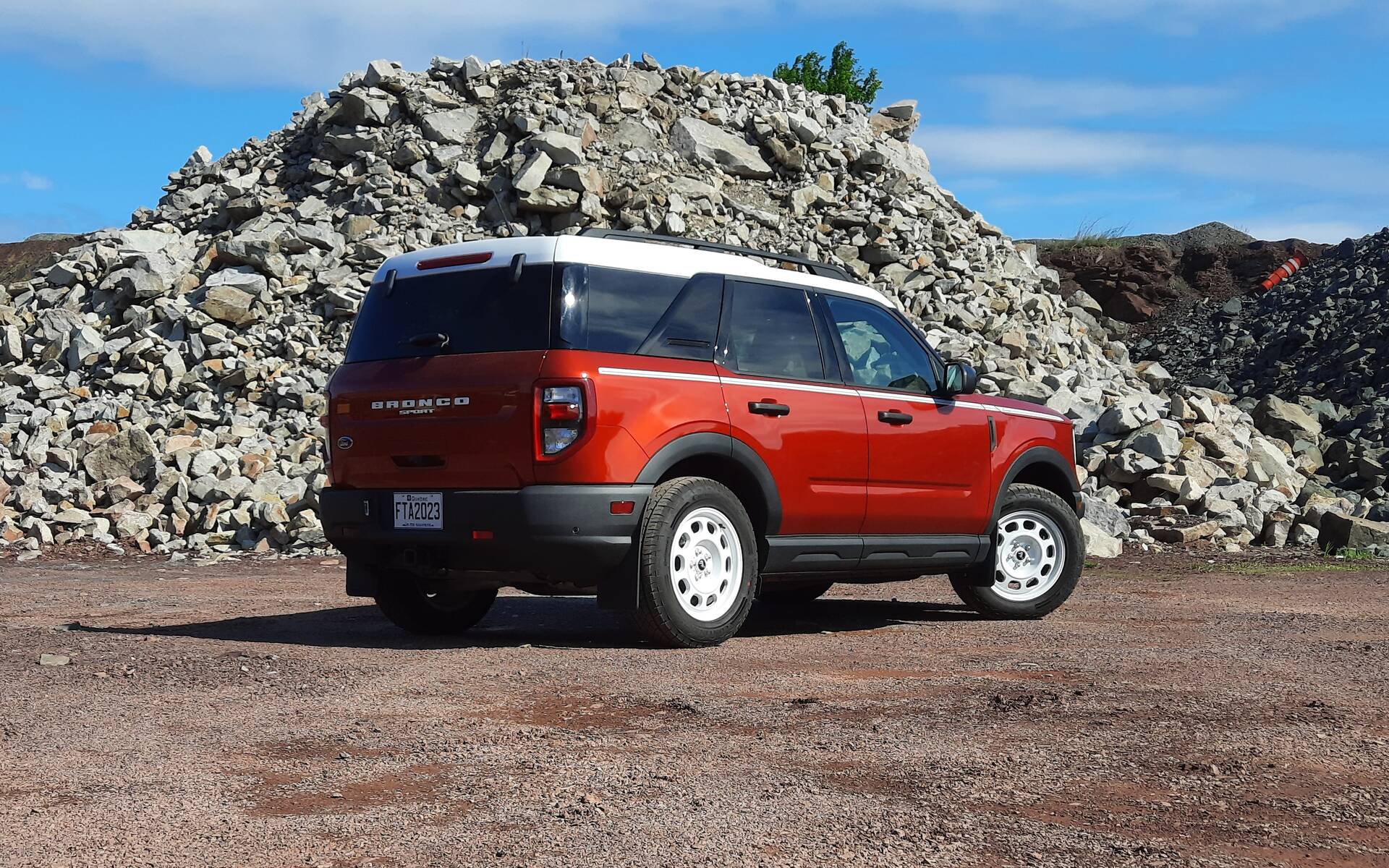 Ford Bronco Sport Heritage 2023 : la nostalgie a ses limites 575823-ford-bronco-sport-heritage-2023-la-nostalgie-a-ses-limites