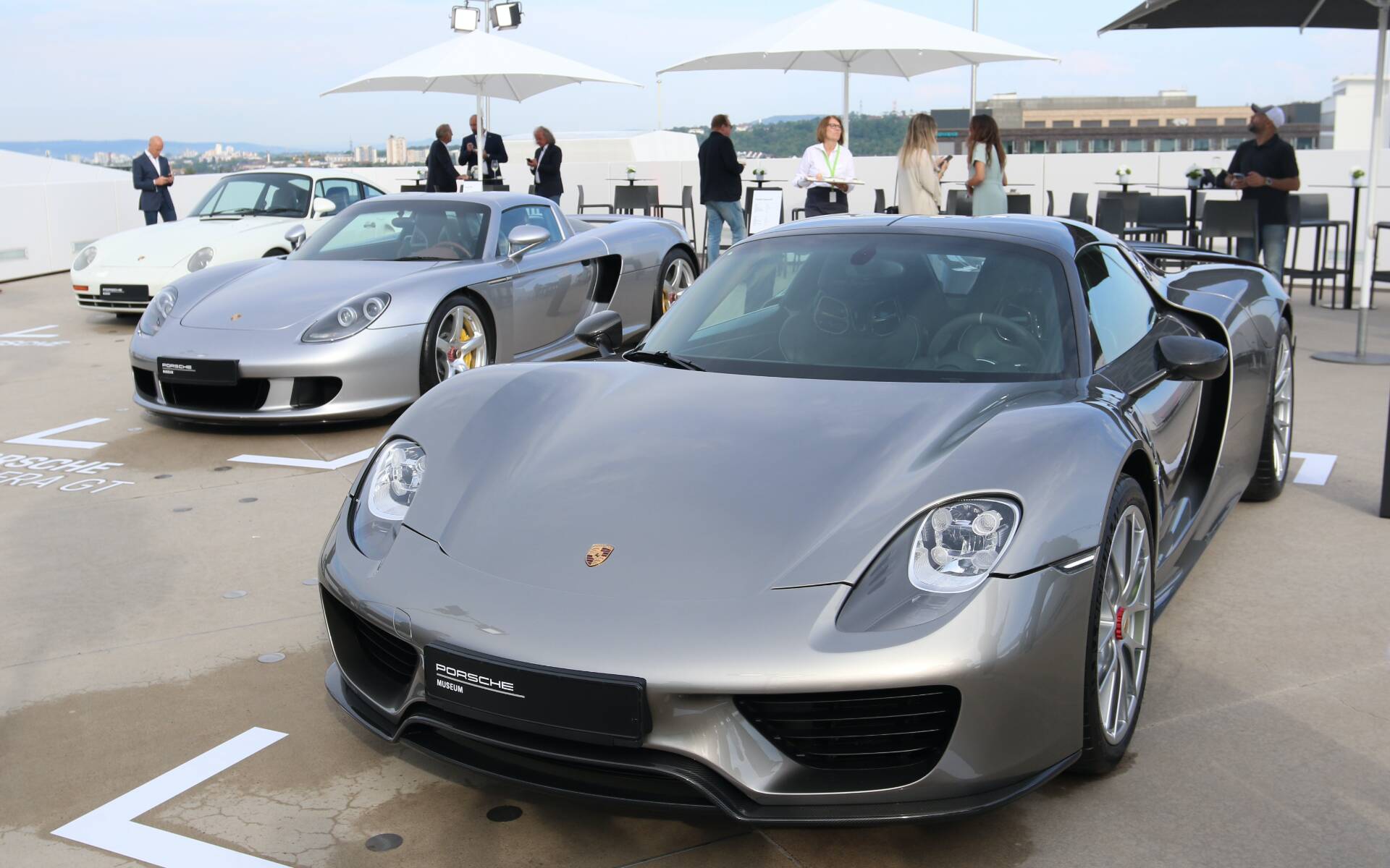 <p>Porsche 918 Spyder, Carrera GT et 959</p>