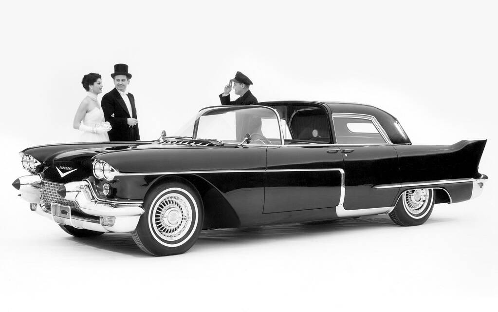 <p>Cadillac Eldorado Brougham Town Car concept 1956</p>