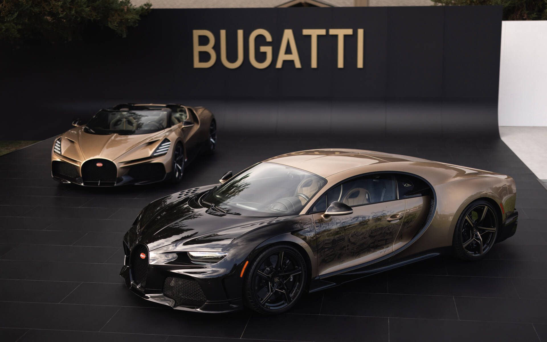 <p>Bugatti Chiron Super Sport 'Golden Era' one-off hypercar</p>