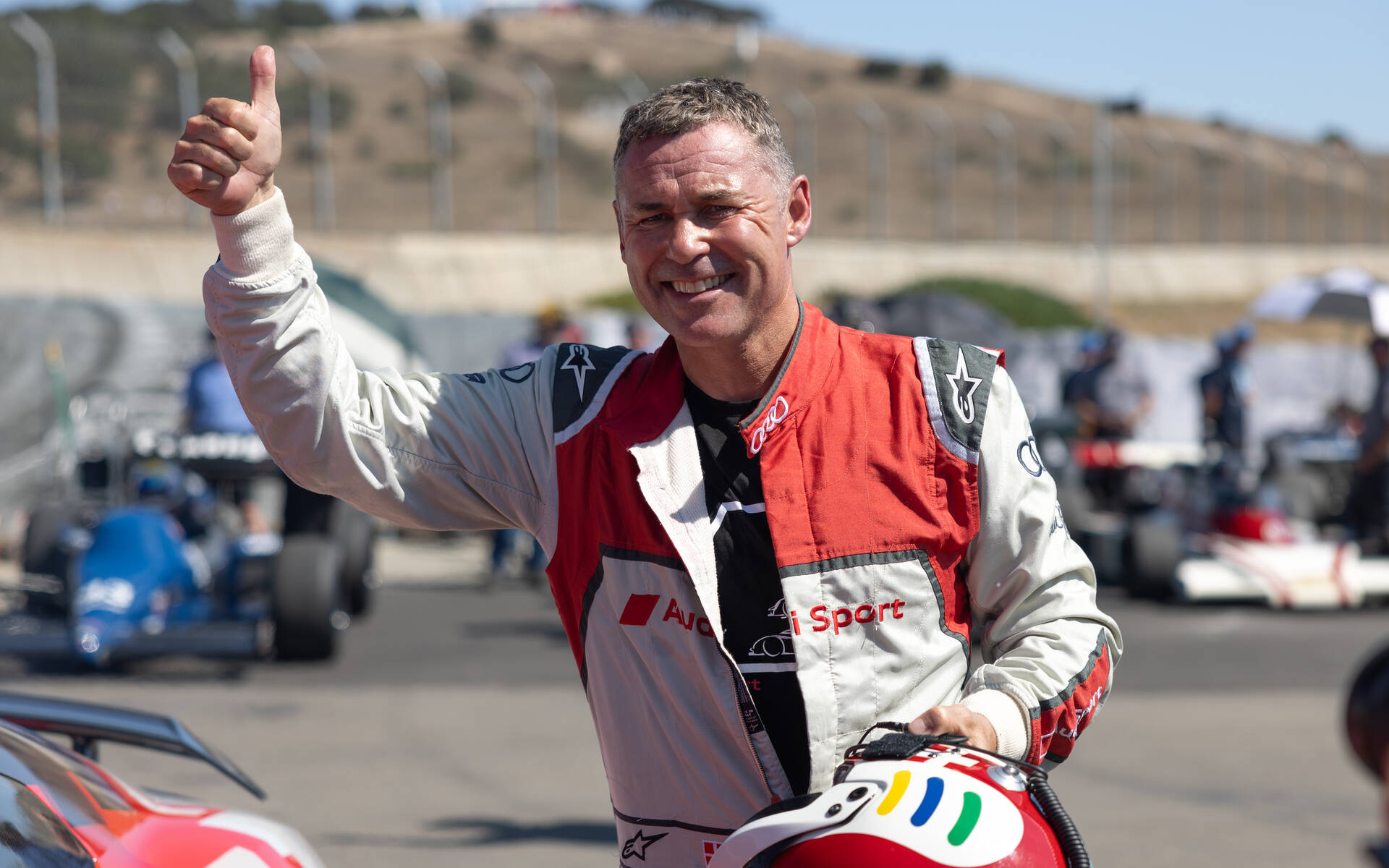 <p>Tom Kristensen, 9 fois vainqueur des 24 Heures du Mans</p>