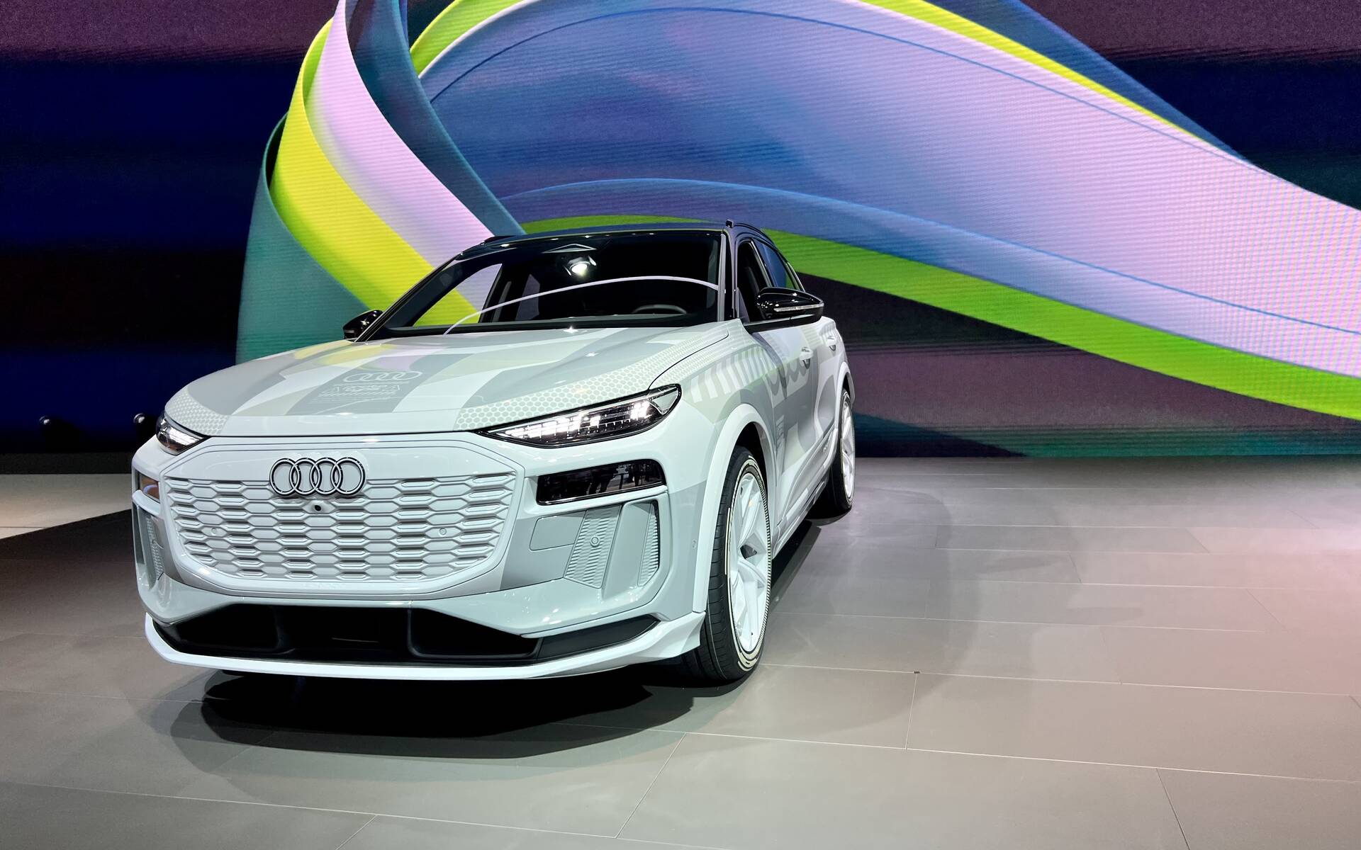 Audi Q6 etron 2025 L’habitacle révélé au IAA Mobility de Munich