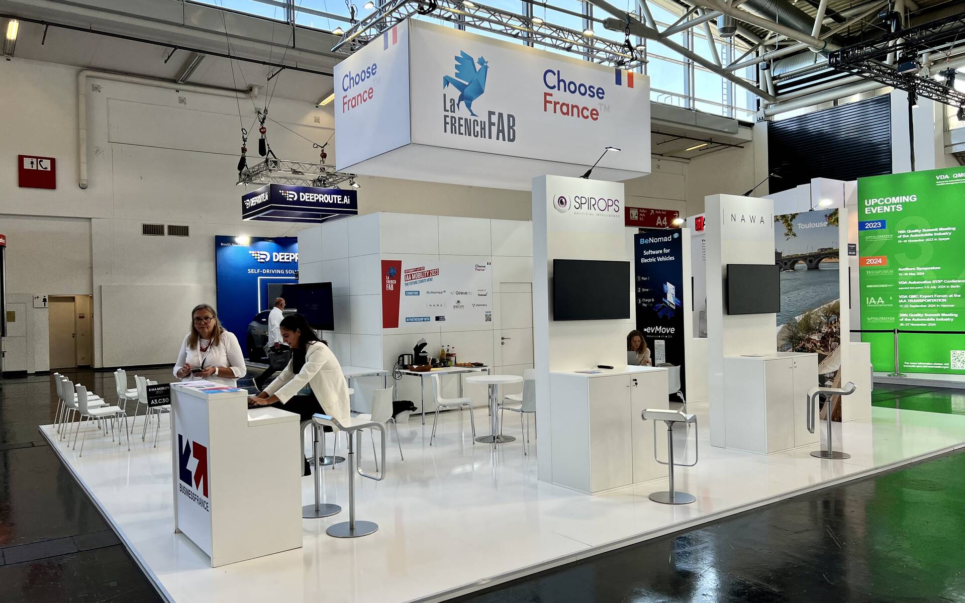 <p>Stand de la France au IAA Mobility 2023</p>