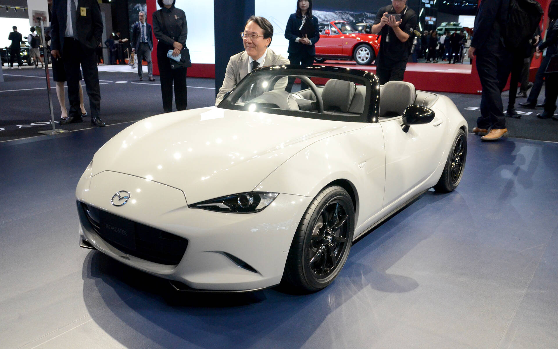 <p>Une Mazda MX-5 parfaite pour les enfants.</p>