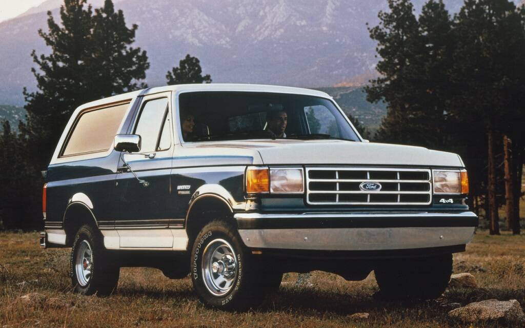 <p>Ford Bronco 1987 (quatrième génération)</p>