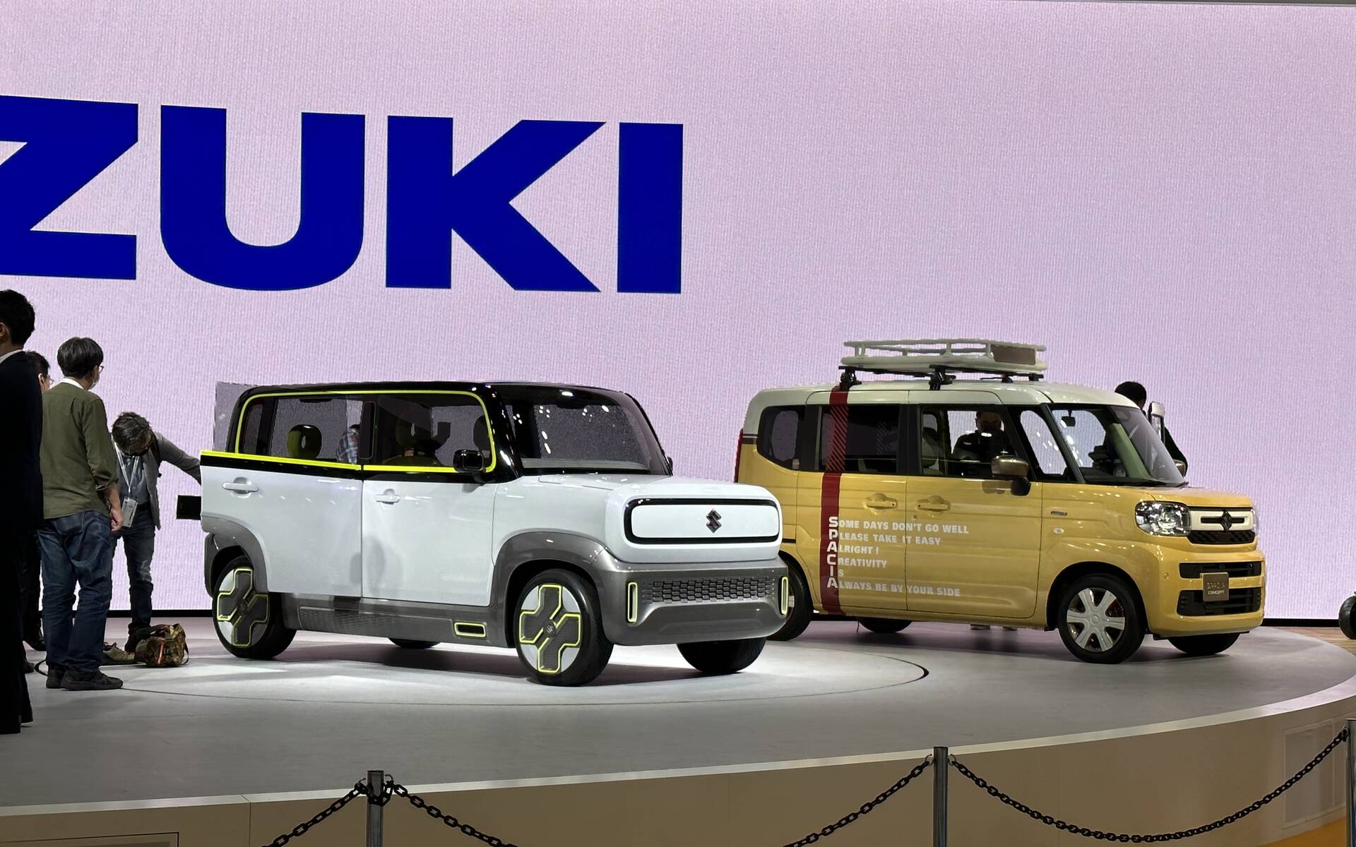 <p>Suzuki eWX and Spacia Concept</p>