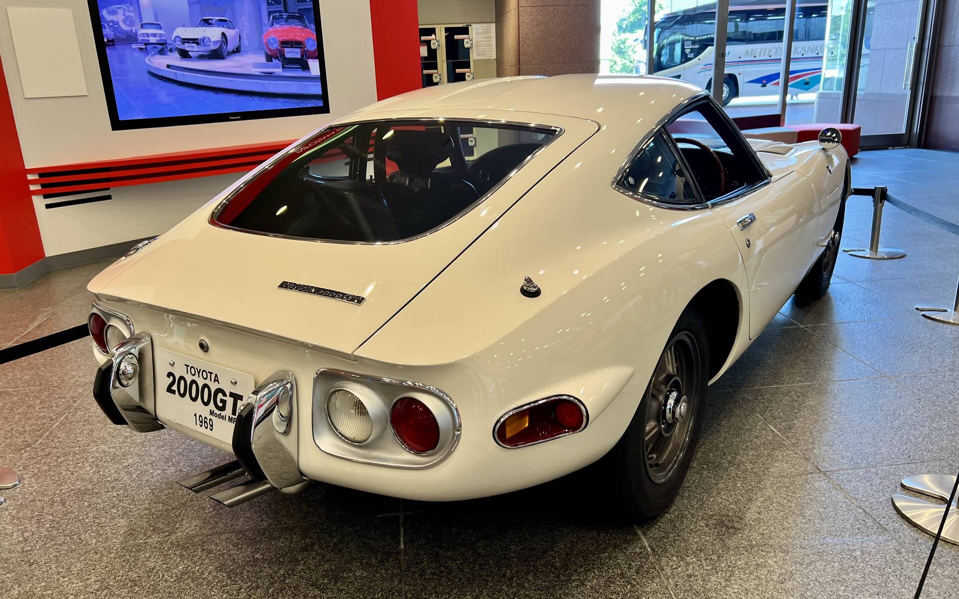 <p>Toyota 2000 GT 1969 - Musée Toyota à Nagoya au Japon</p>