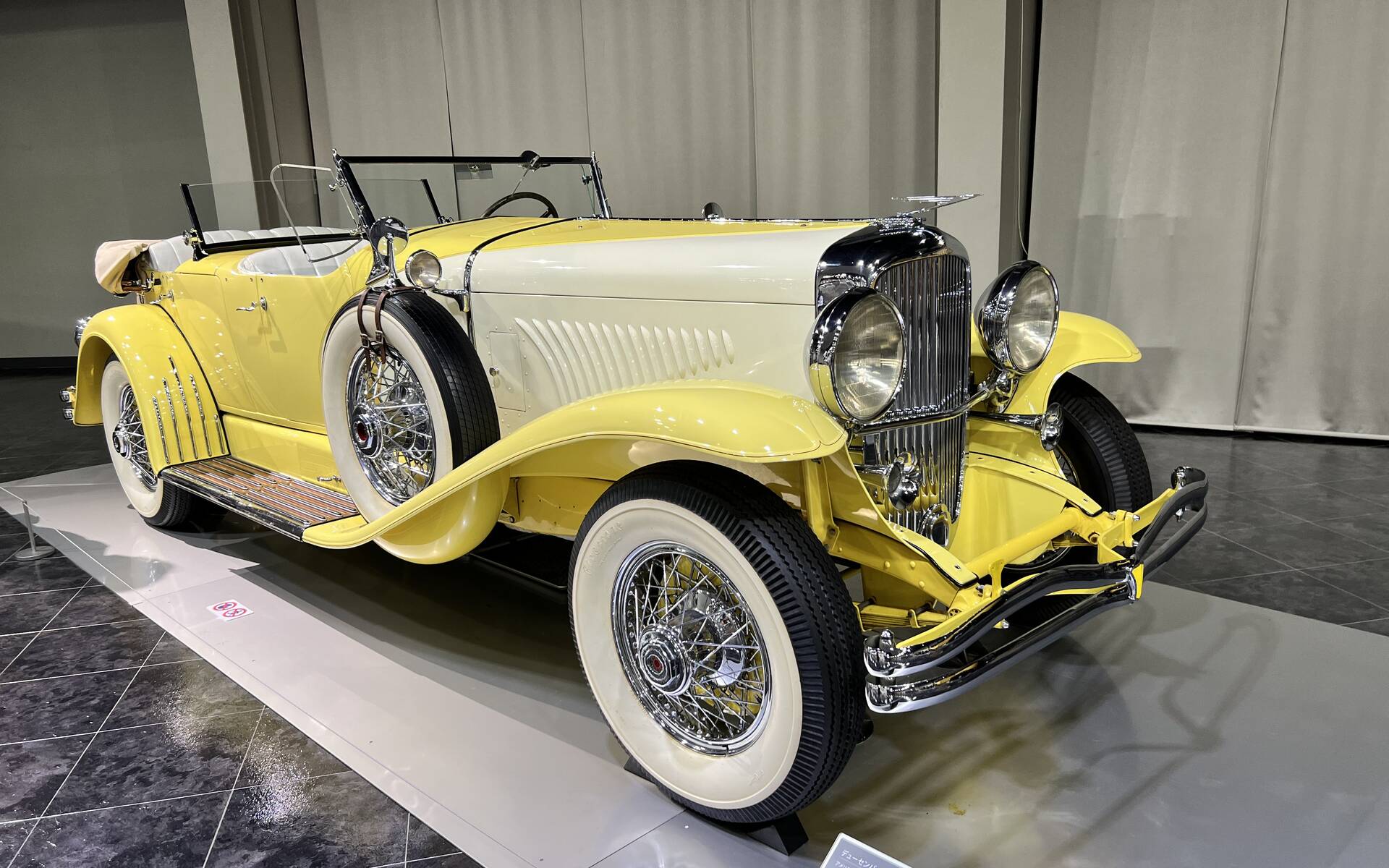 <p>Duesenberg Model J 1929 - Musée Toyota à Nagoya au Japon</p>
