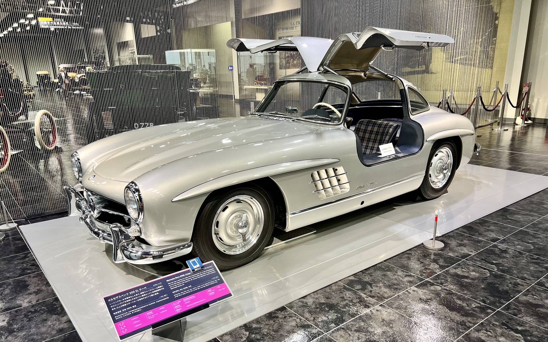<p>1955 Mercedes-Benz 300SL Coupe "Gullwing"</p>