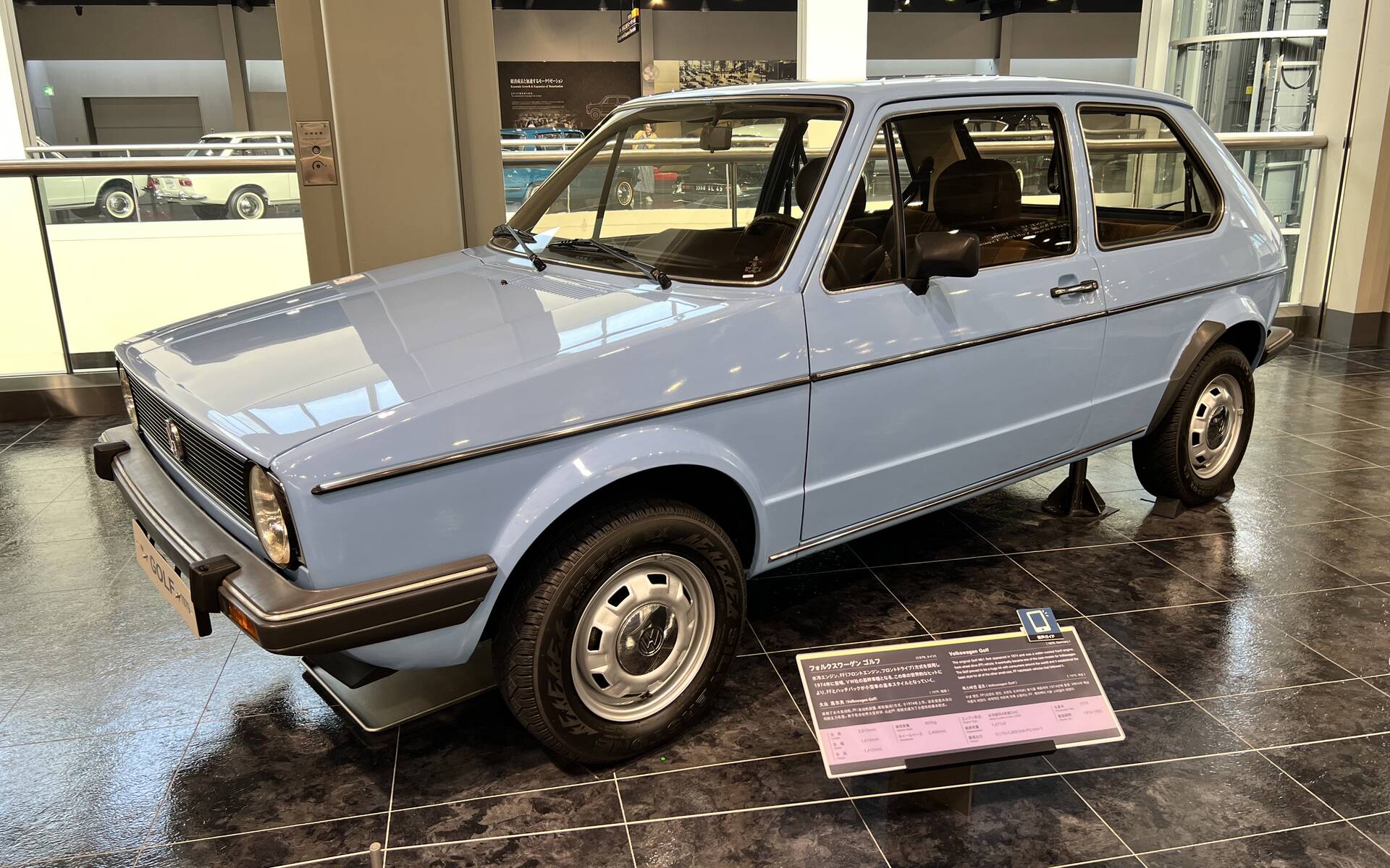 <p>Volkswagen Golf 1979 - Musée Toyota à Nagoya au Japon</p>