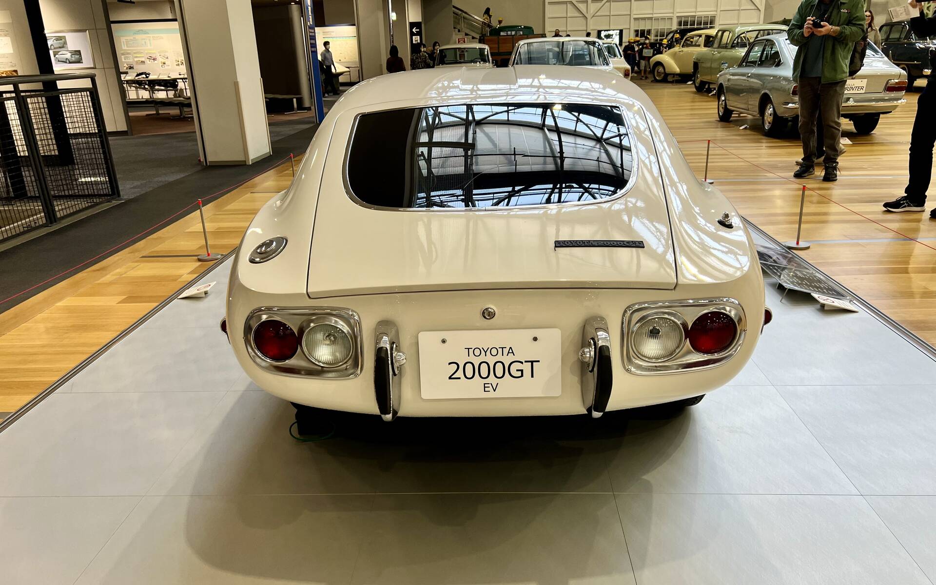 <p>1967 Toyota 2000 GT electric conversion</p>