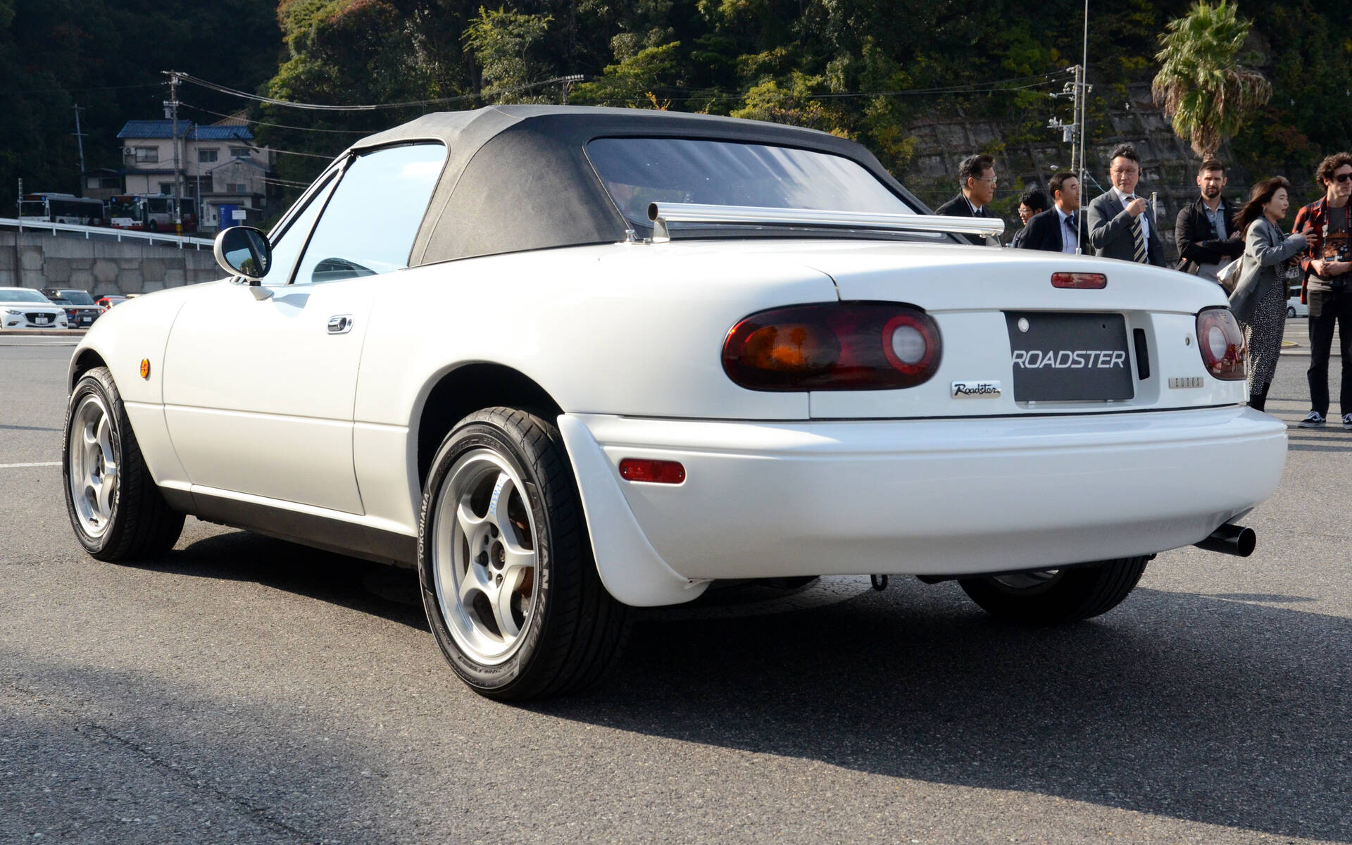 <p>Mazda MX-5&nbsp;1990 restaurée en 2020.</p>