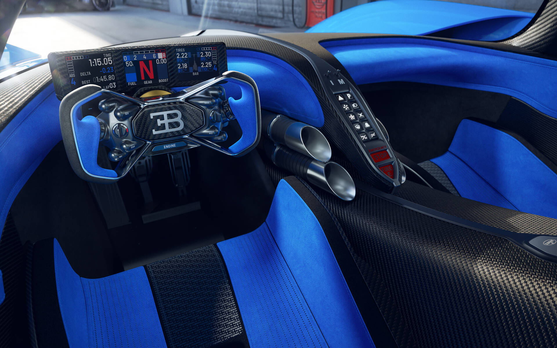 Check Out the Stunning Cockpit of the $6 Million Bugatti Bolide - The Car  Guide