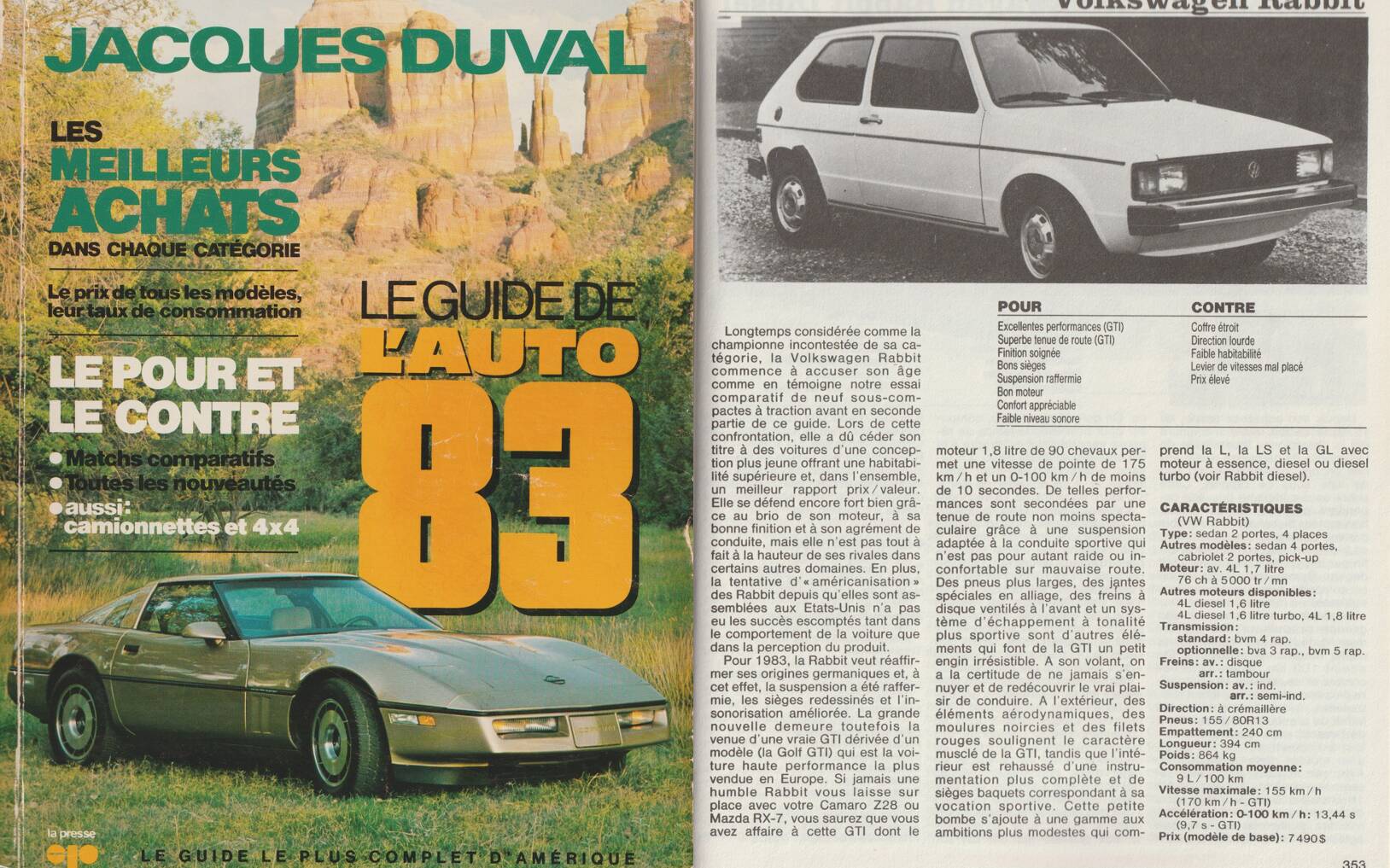Volkswagen Rabbit 1983 - Golf 2023 : 40 ans de GTI 600364-volkswagen-rabbit-1983-golf-2023-40-ans-de-gti