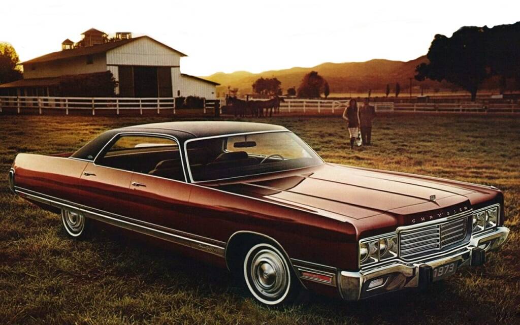 <p>Chrysler New Yorker Brougham 1973</p>