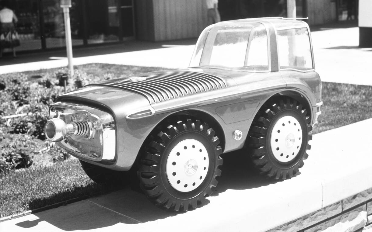 <p>Concept de tracteur Ford Typhoon II (Goliath) 1960</p>