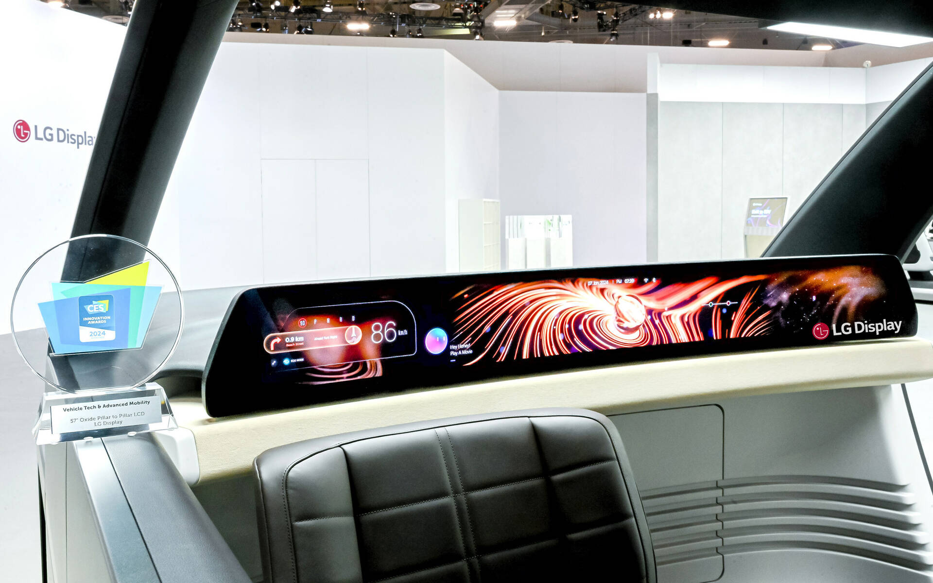 LG Unveils World's Largest Automotive Display at CES 2024 - The
