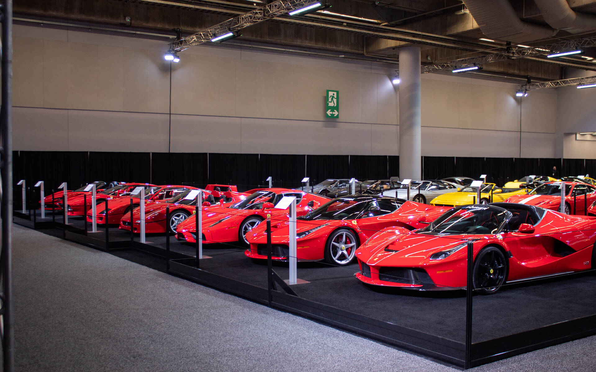 Des Ferrari et Porsche valant près de 50 M$ à voir à Montréal