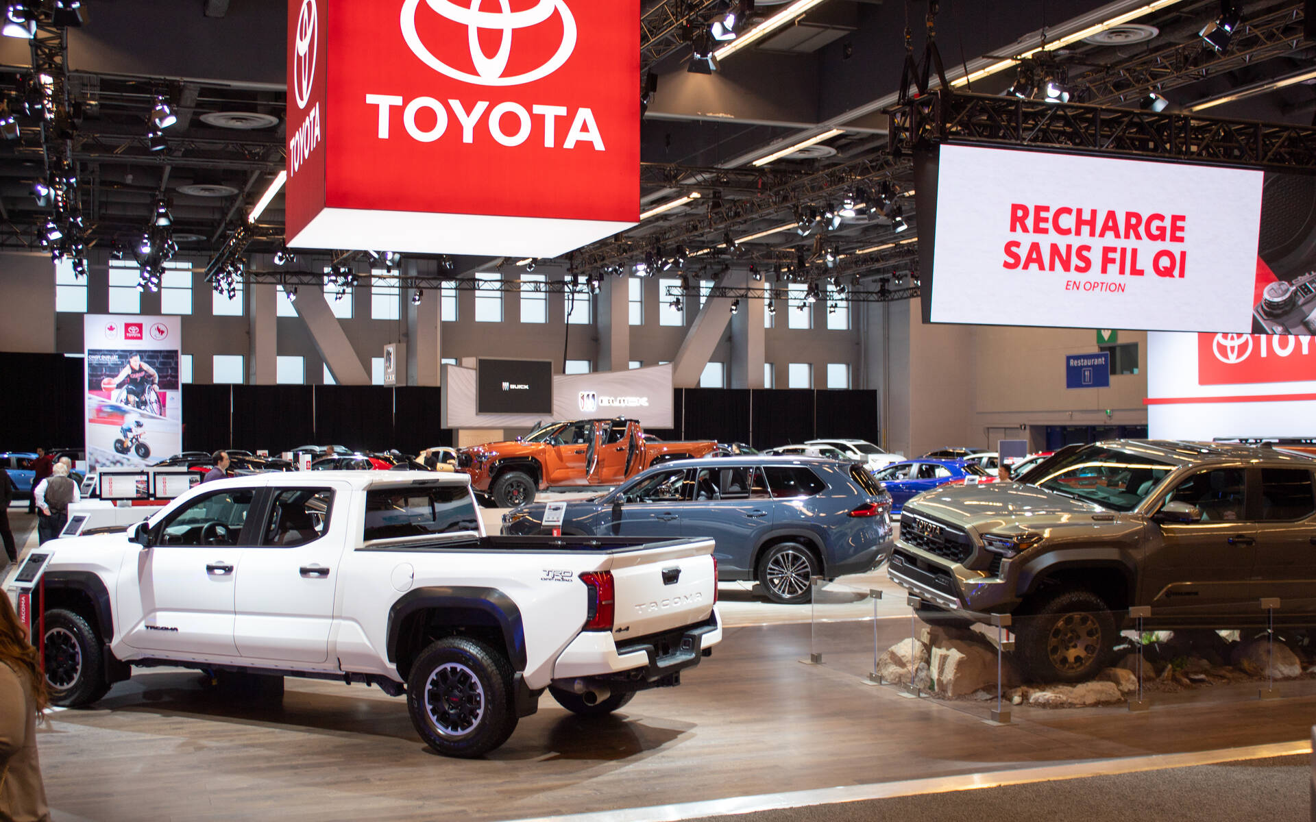 <p>Toyota booth</p>