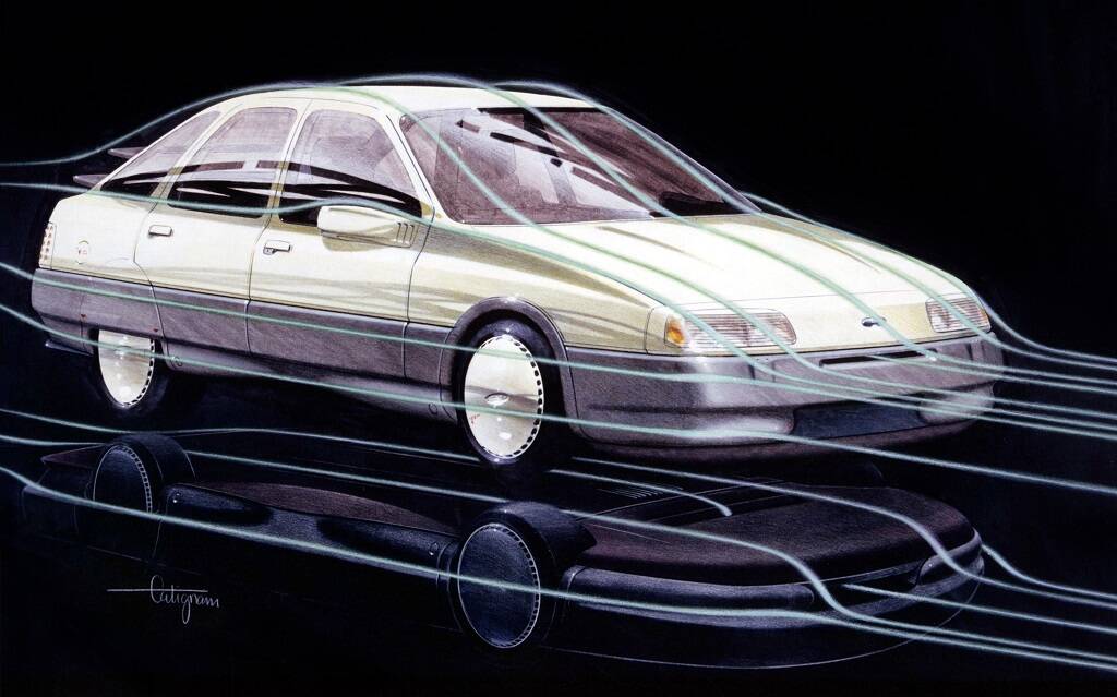 <p>Concept Ford Probe III</p>