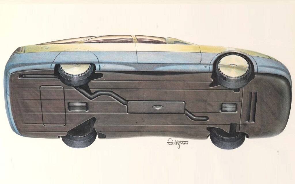 <p>Concept Ford Probe III</p>