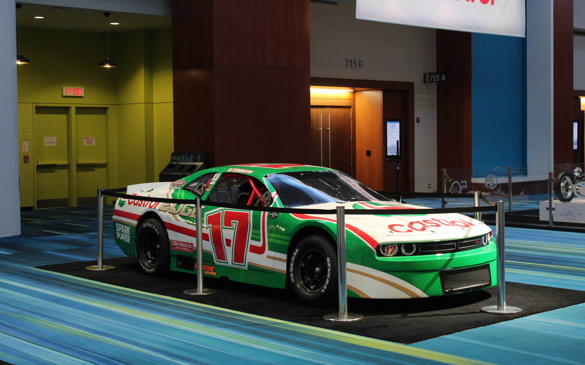 <p>Une Dodge Challenger NASCAR</p>