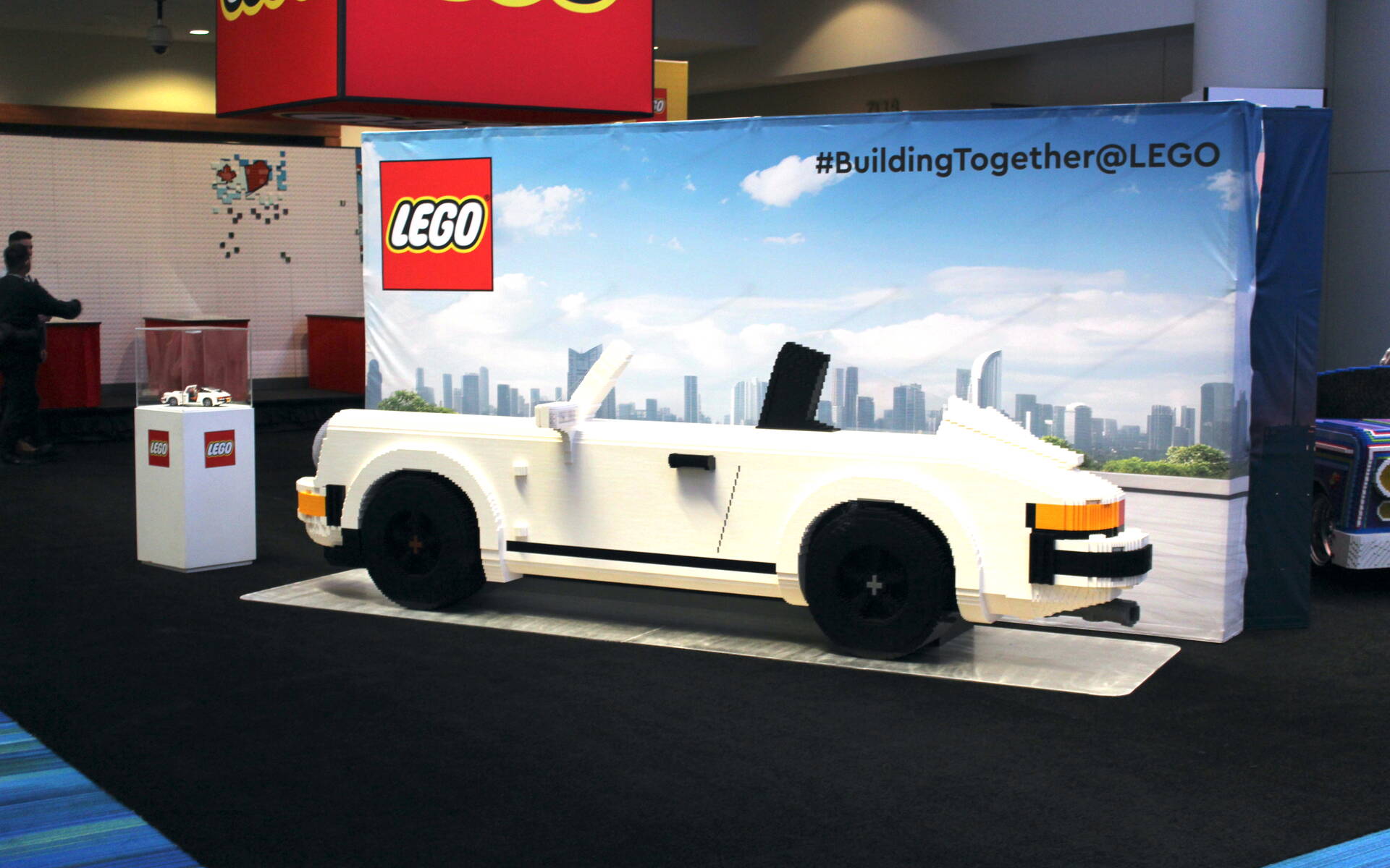 <p>LEGO booth at CIAS</p>