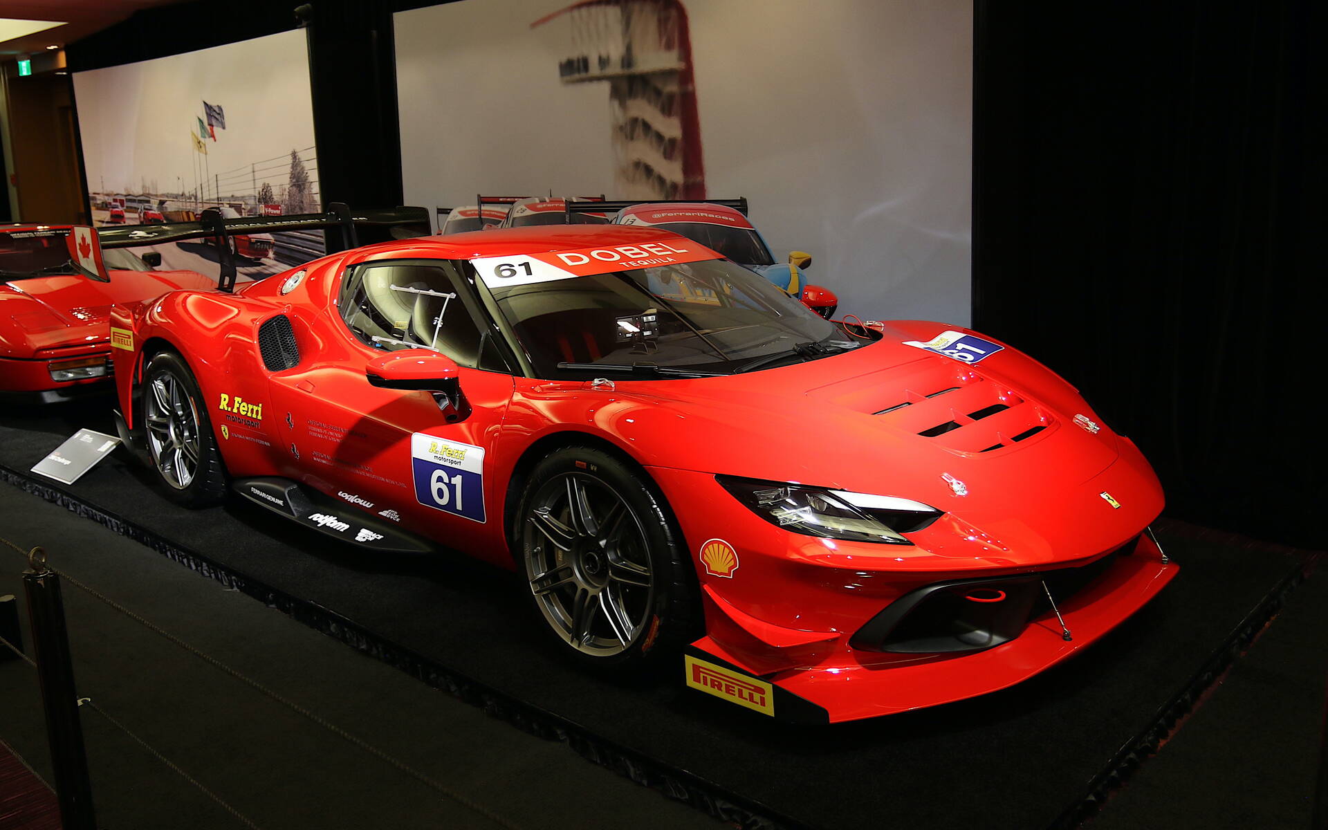 <p>Ferrari 296 Challenge 2024</p>