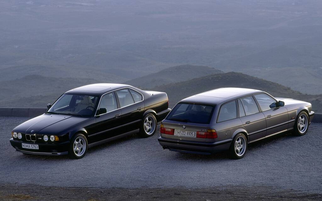 <p>BMW M5 E34 restylée avec la version familiale</p>