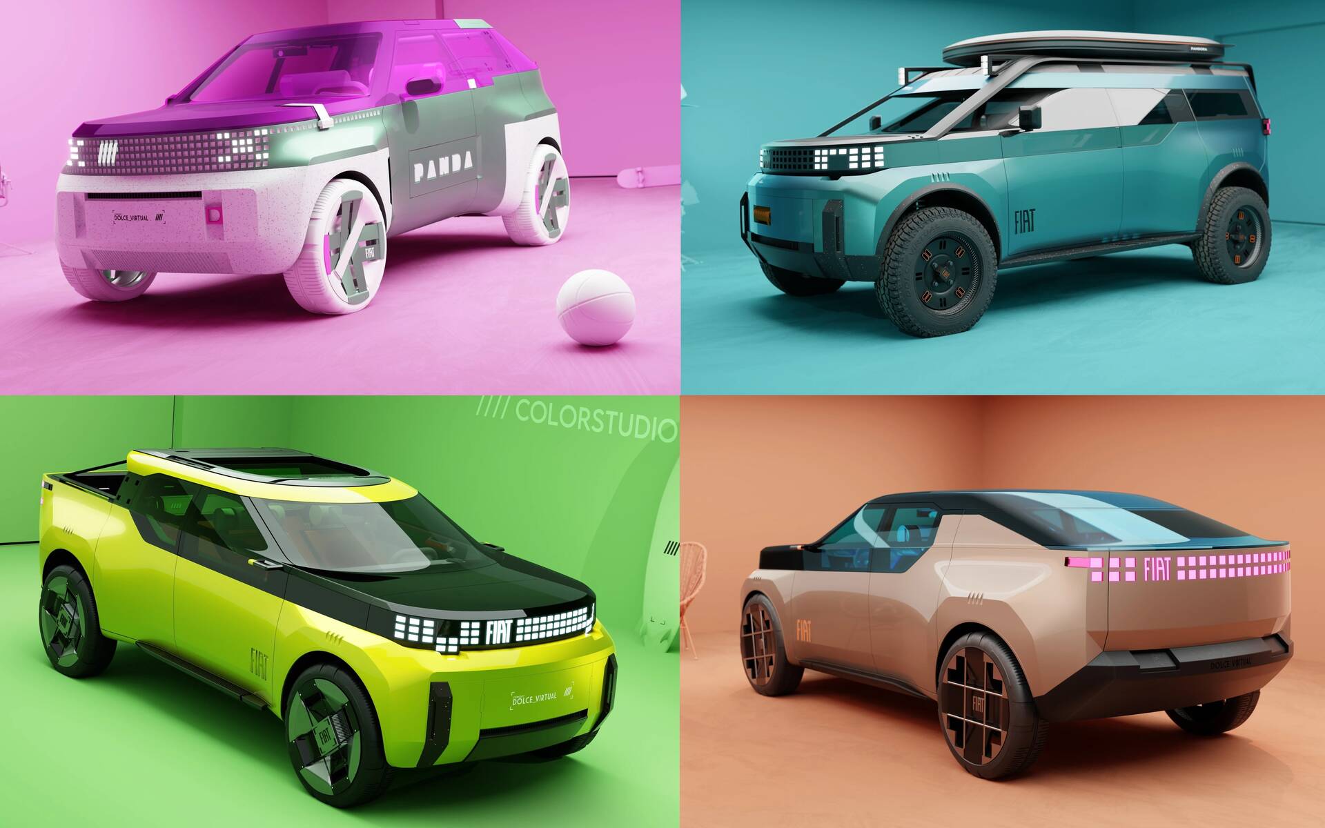 En images : Fiat dévoile 5 concepts colorés inspirées de la Panda 609538-en-images-fiat-devoile-5-concepts-colores-inspirees-de-la-panda