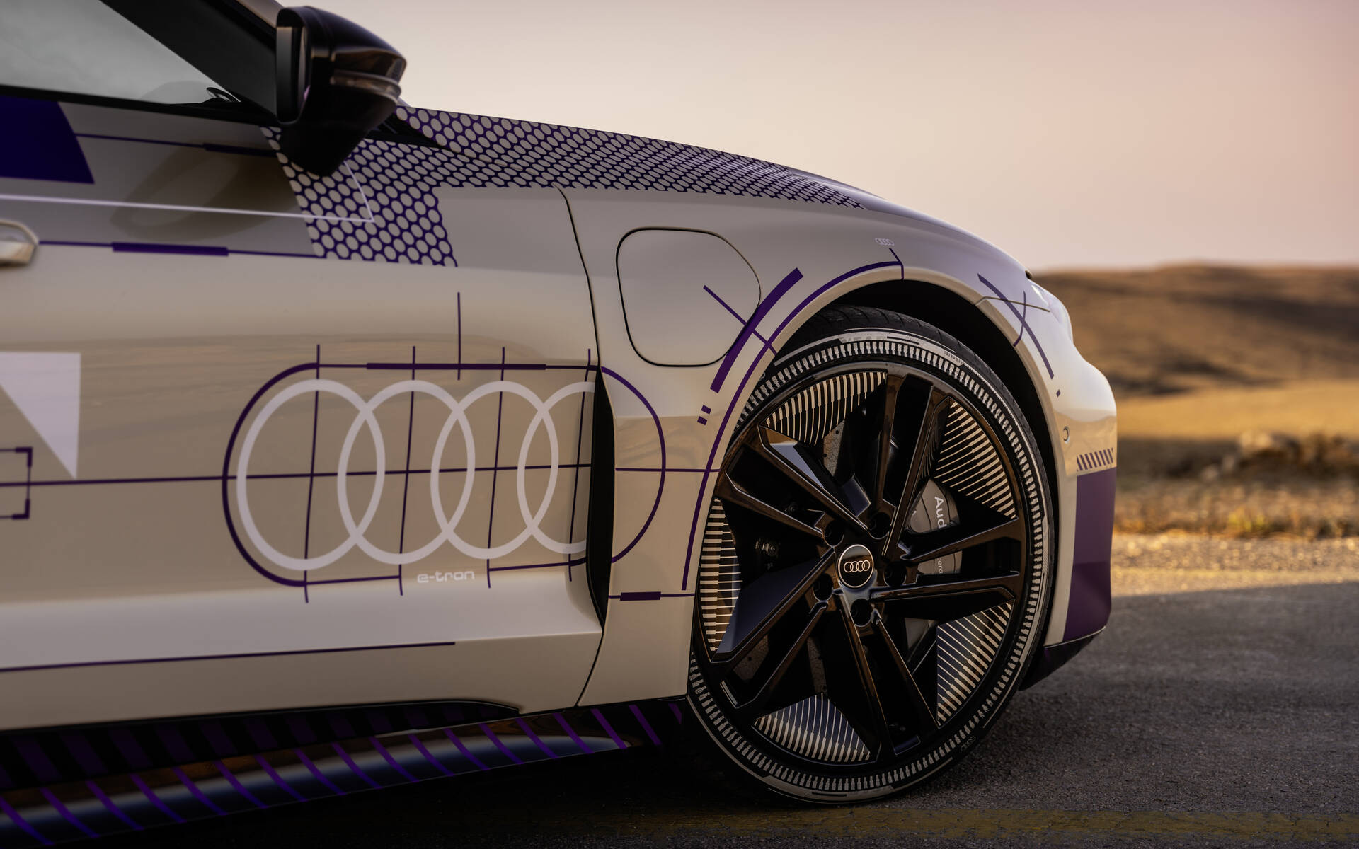 <p>Audi RS e-tron GT 2025 prototype</p>