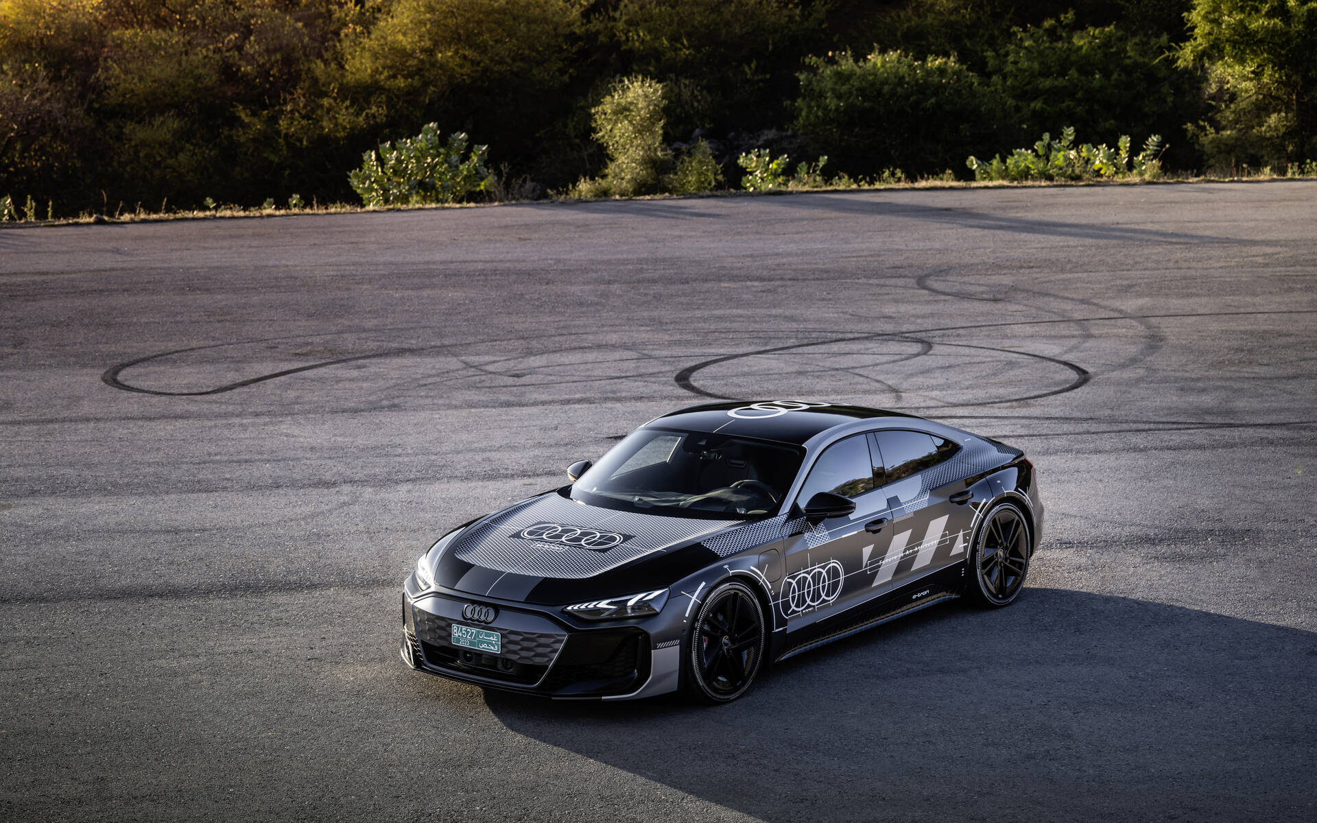 <p>Audi RS e-tron GT 2025 prototype</p>