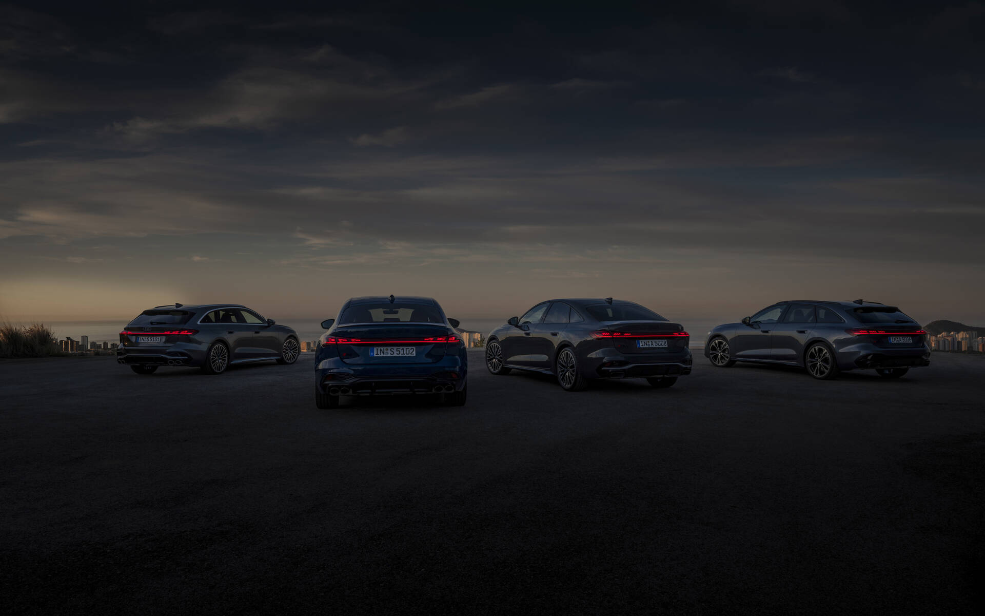 <p>Famille Audi A5 et S5 2025. Berlines et Avant.</p>